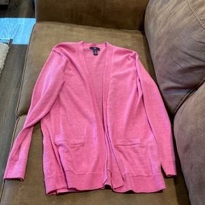 Gap pink lightweight cardigan womens small